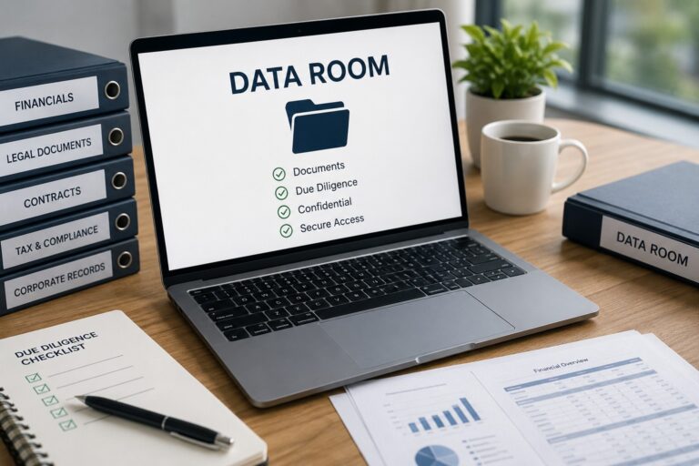 Data Room for Due Diligence: Complete Checklist, Structure & Setup Guide for Startups and SMEs