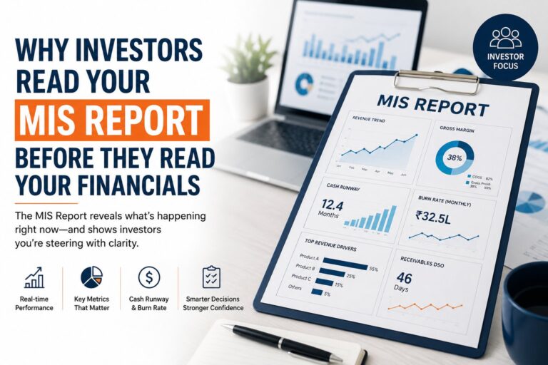 Why Investors Read Your MIS Report Before They Read Your Financials
